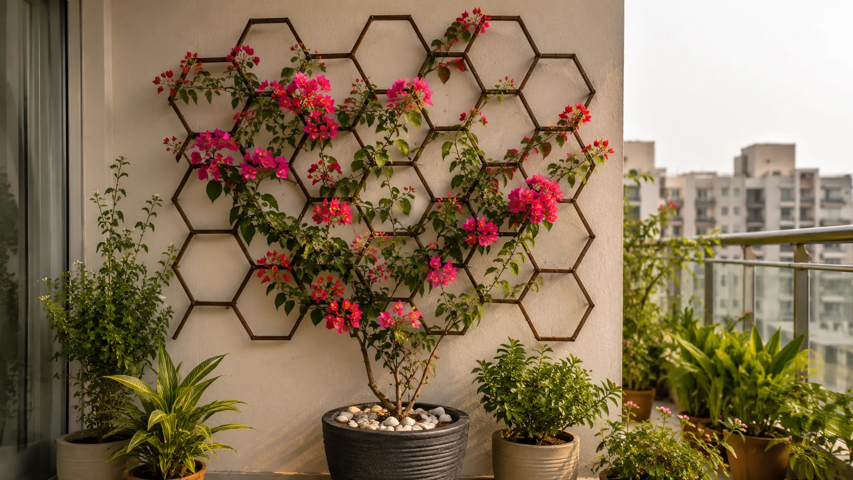 Honeycomb or Geometric Trellis